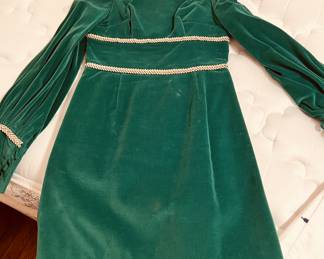 Vintage Velvet Dress