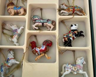Lenox Carousel Ornament Set