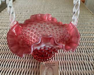 Fenton glass Baskets