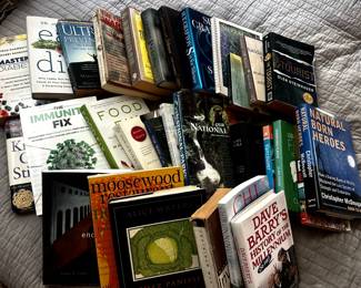 Health books, cookbooks and more