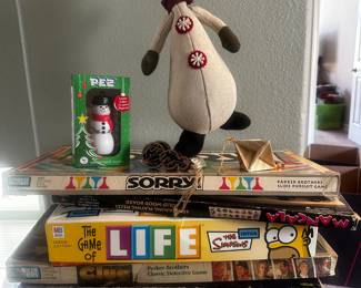 Games and holiday items
