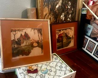 Art work and custom dog bed