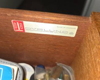 Mid-Century  Modern Danish 12 Drawer Dresser