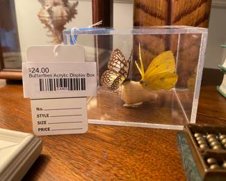 Butterflies Acrylic Display Box 