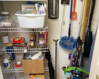 Cleaning Supplies, Misc Items 