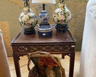 Wood Side Table