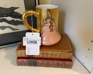 Hand Painted Limoges Tankard 