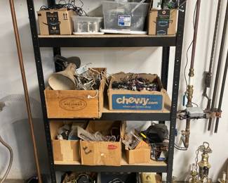 Storage Shelves, Misc Items 
