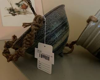 Ceramic Hanging Planter (B)