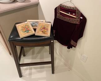 Stool, Wall Art 
