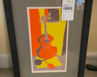 Signed Oil Pastel