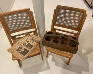 Vintage Folding Chairs 