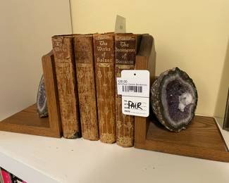Amethyst Geode Bookends 