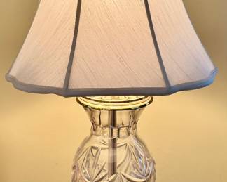 (2) Waterford Crystal Lamps