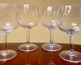 Simon Pearce Wine Glasses