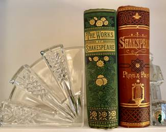 Waterford Crystal Bookends