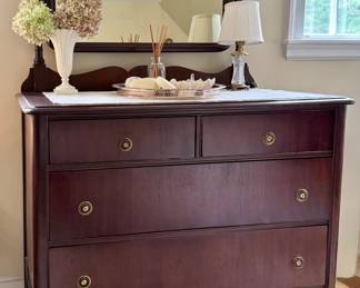 Vintage Dresser & Mirror
