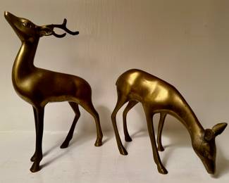 Brass Reindeer