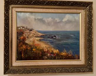 "The Coast" Oil on Canvas