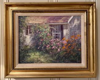 "Spring" Oil on Canvas, Signed