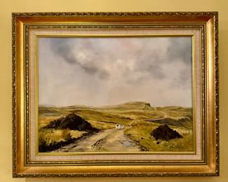 "Sheep" Oil on Canvas, Signed