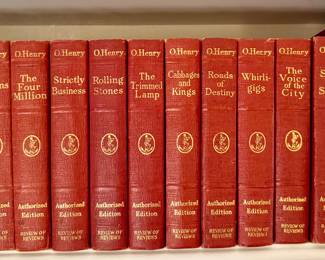Set of O'Henry Review of Reviews Books
