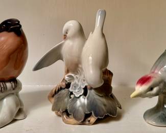 Royal Copenhagen Bird Figurines