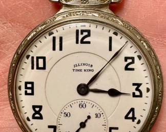 Illinois The King Pocket Watch
