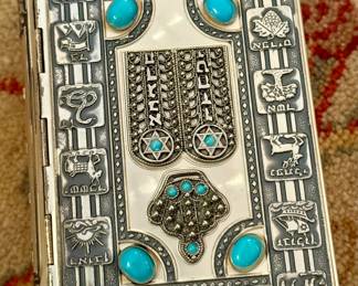Vintage Jewish Silver Prayer Book
