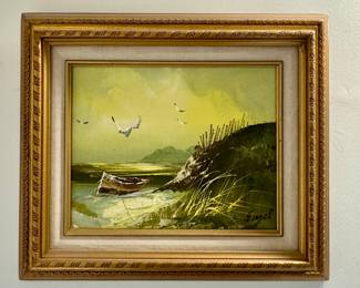 Oil on Canvas, Signed Engel