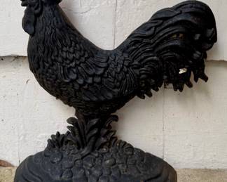 Cast Iron "Rooster" Door Stop