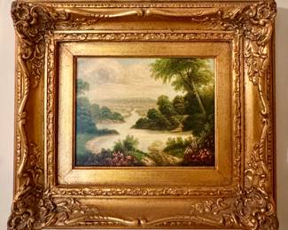 "The River" Oil on Canvas
