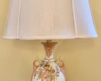 Hand Painted Porcelain Table Lamp