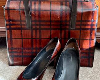 Vintage Burberry Bag & Shoes