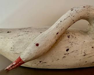 Carved Swan