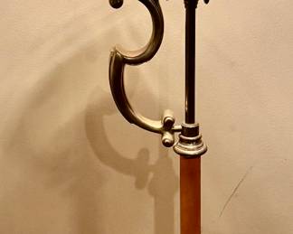 Vintage Heavy Brass Floor Lamp