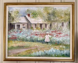 Oil on Canvas, Signed Willetta