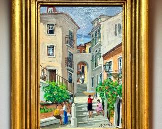 Oil on Canvas, Signed