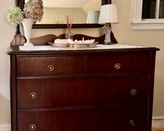 Vintage Dresser & Mirror