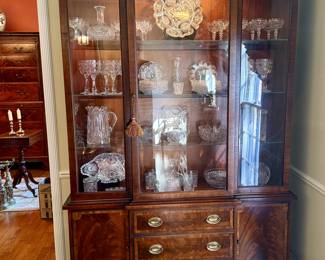 Hickory Chair Furniture Co petite china cabinet