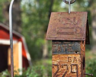 Birdhouse. Metal