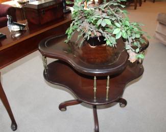 two-tier table