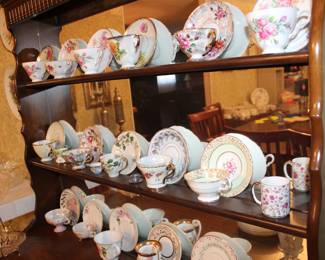 teacup and saucer collection