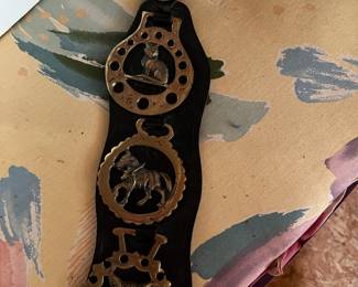Horse brass medallions