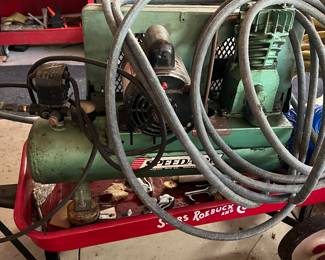 Air Compressor
Sears Roebuck wagon 
Sold separately 
