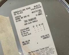 Gallon of unopened Snowbound eggshell