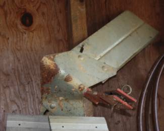 Small tractor plow
