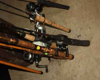 7 rods & reels