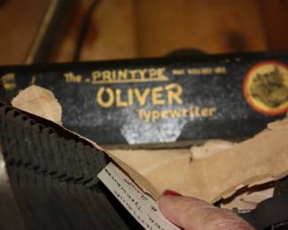 Rare antique #9 Oliver Typewriter Co.