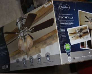 Harbor Breeze ceiling fan in box